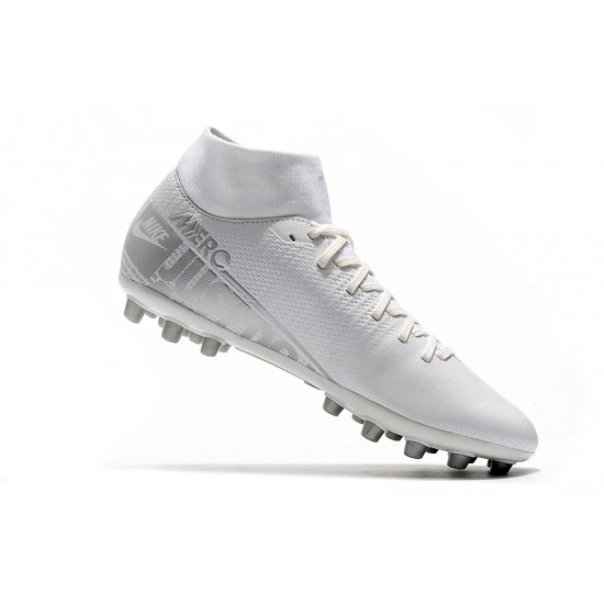 Kopačky Nike Superfly VII Academy CR7 AG Bílý