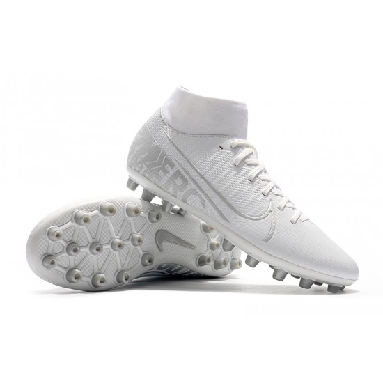 Kopačky Nike Superfly VII Academy CR7 AG Bílý