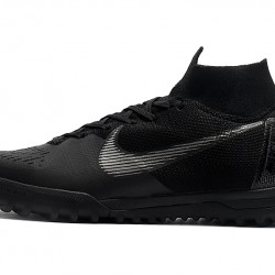 Kopačky Nike SuperflyX 6 Elite TF Černá Stříbrný