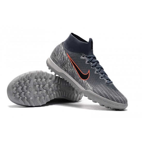 Kopačky Nike SuperflyX 6 Elite TF Dark Šedá