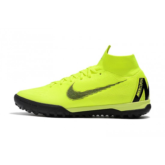 Kopačky Nike SuperflyX 6 Elite TF Neon Zelená