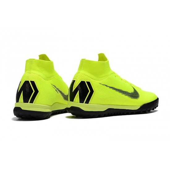 Kopačky Nike SuperflyX 6 Elite TF Neon Zelená