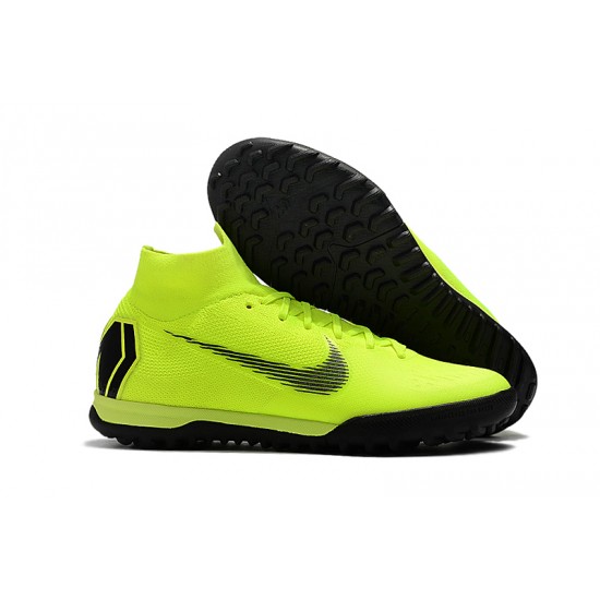 Kopačky Nike SuperflyX 6 Elite TF Neon Zelená