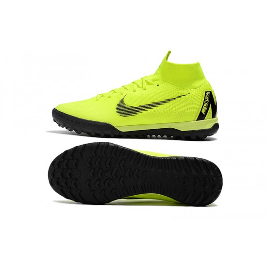 Kopačky Nike SuperflyX 6 Elite TF Neon Zelená