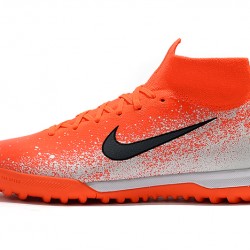 Kopačky Nike SuperflyX 6 Elite TF oranžový Bílý