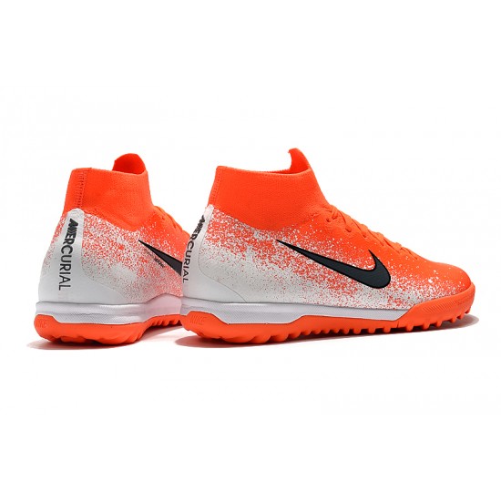 Kopačky Nike SuperflyX 6 Elite TF oranžový Bílý