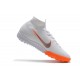 Kopačky Nike SuperflyX 6 Elite TF Bílý Stříbrný oranžový