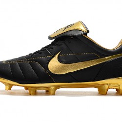 Kopačky Nike Tiempo Legend 7 R10 Elite FG Černá Zlatý