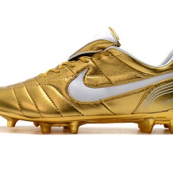 Kopačky Nike Tiempo Legend 7 R10 Elite FG Zlatý Bílý