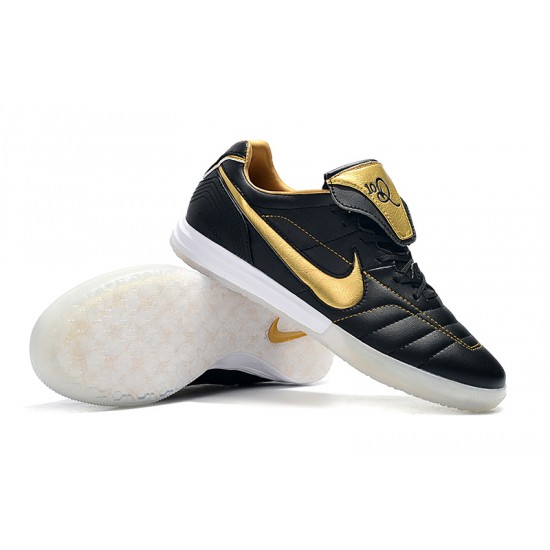 Kopačky Nike Tiempo Legend 7 R10 Elite IC Černá Zlatý