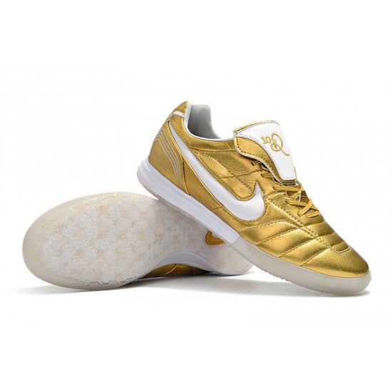 Kopačky Nike Tiempo Legend 7 R10 Elite IC Zlatý