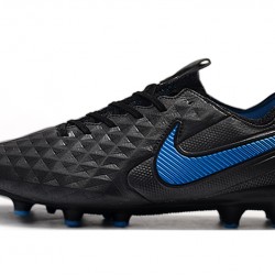 Kopačky Nike Tiempo Legend 8 Elite AG Černá Modrý