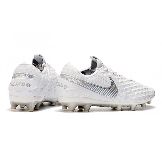 Kopačky Nike Tiempo Legend 8 Elite AG Bílý Stříbrný