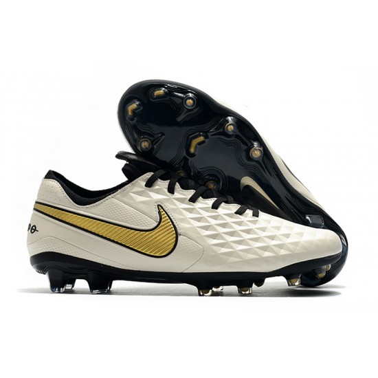 Kopačky Nike Tiempo Legend 8 Elite FG Cream Zlatý