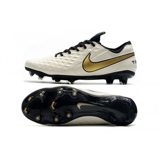 Kopačky Nike Tiempo Legend 8 Elite FG Cream Zlatý