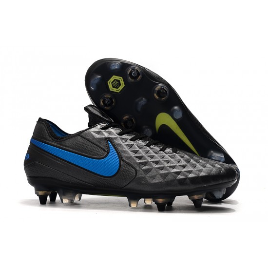 Kopačky Nike Tiempo Legend 8 Elite SG-Pro AC Černá Modrý