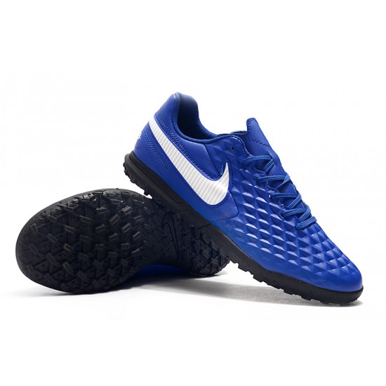 Kopačky Nike Tiempo Legend VIII Club TF Modrý Bílý