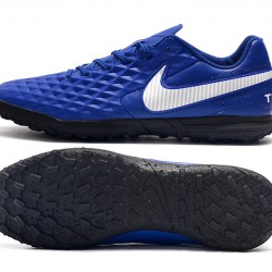 Kopačky Nike Tiempo Legend VIII Club TF Modrý Bílý