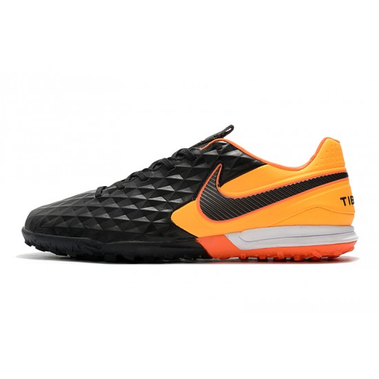 Kopačky Nike Tiempo Legend VIII Pro TF Černá oranžový