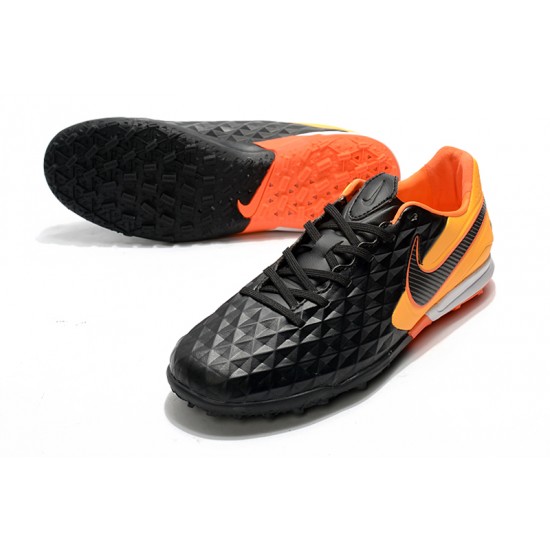 Kopačky Nike Tiempo Legend VIII Pro TF Černá oranžový