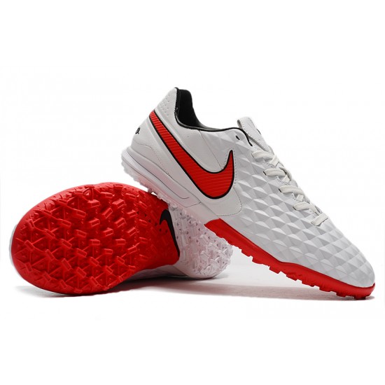 Kopačky Nike Tiempo Legend VIII Pro TF Bílý Červené