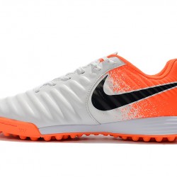 Kopačky Nike Tiempo Ligera IV TF Bílý oranžový