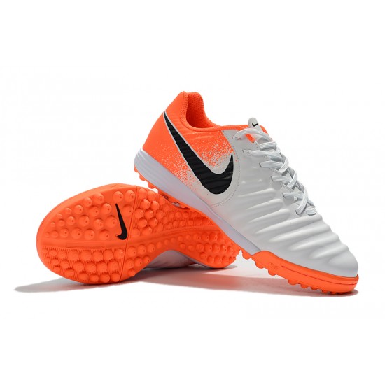 Kopačky Nike Tiempo Ligera IV TF Bílý oranžový