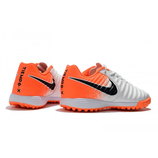 Kopačky Nike Tiempo Ligera IV TF Bílý oranžový