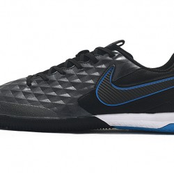 Kopačky Nike Tiempo Lunar Legend VIII Pro IC Černá Modrý