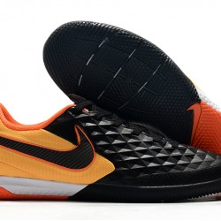 Kopačky Nike Tiempo Lunar Legend VIII Pro IC Černá oranžový