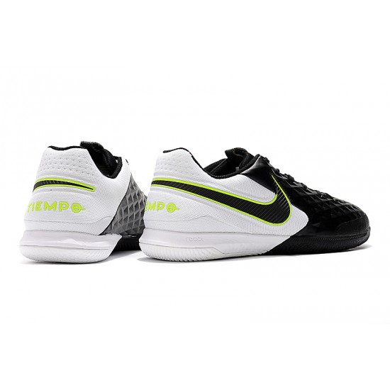 Kopačky Nike Tiempo Lunar Legend VIII Pro IC Černá Bílý