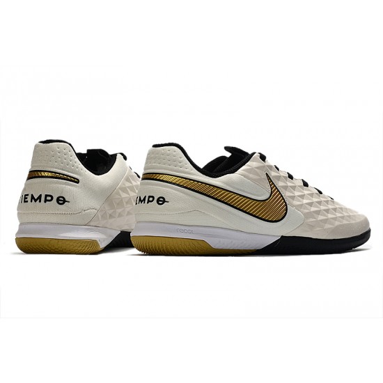 Kopačky Nike Tiempo Lunar Legend VIII Pro IC Cream Zlatý