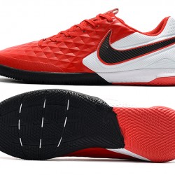 Kopačky Nike Tiempo Lunar Legend VIII Pro IC Červené Bílý