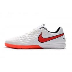 Kopačky Nike Tiempo Lunar Legend VIII Pro IC Bílý Červené