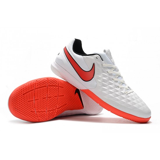 Kopačky Nike Tiempo Lunar Legend VIII Pro IC Bílý Červené