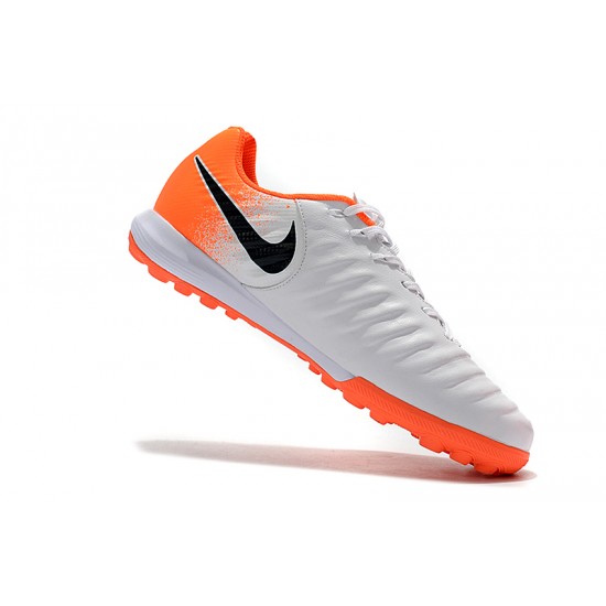 Kopačky Nike TimpoX Finale TF Bílý oranžový