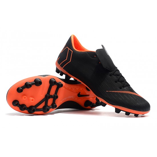 Kopačky Nike Vapor 12 Academy CR7 AG-R Černá oranžový