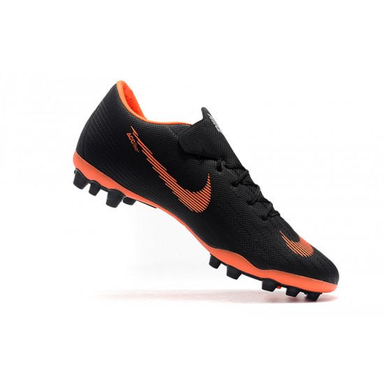 Kopačky Nike Vapor 12 Academy CR7 AG-R Černá oranžový