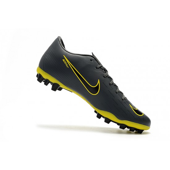 Kopačky Nike Vapor 12 Academy CR7 AG-R Černá Žlutá