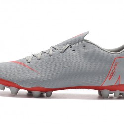 Kopačky Nike Vapor 12 Academy CR7 AG-R Šedá Červené