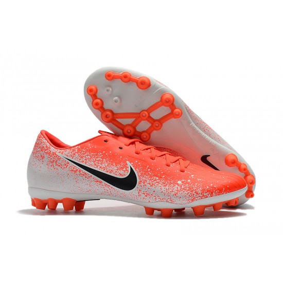 Kopačky Nike Vapor 12 Academy CR7 AG-R oranžový Bílý