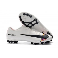 Kopačky Nike Vapor 12 Academy CR7 AG-R Bílý