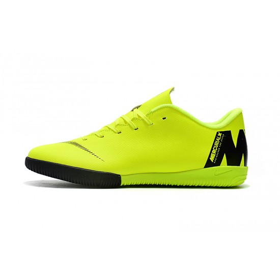 Kopačky Nike Vaporx 12CLUB IC Neon Zelená Černá