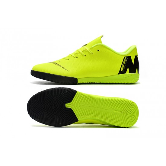 Kopačky Nike Vaporx 12CLUB IC Neon Zelená Černá