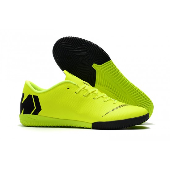 Kopačky Nike Vaporx 12CLUB IC Neon Zelená Černá