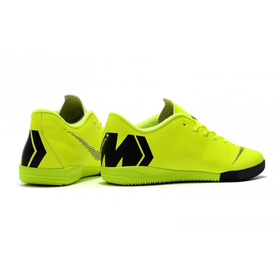 Kopačky Nike Vaporx 12CLUB IC Neon Zelená Černá