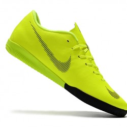 Kopačky Nike Vaporx 12CLUB IC Neon Zelená Černá