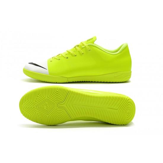 Kopačky Nike Vaporx 12CLUB IC Neon Zelená Bílý