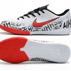 Kopačky Nike Vaporx 12CLUB IC Bílý Červené Černá