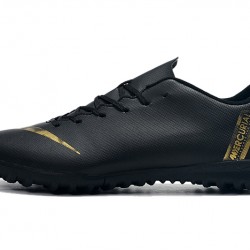 Kopačky Nike Vaporx 12CLUB TF Černá Zlatý